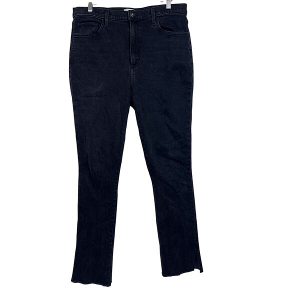 Favorite Daughter Valentina Tower Jeans High Rise Womens Sz 33x34 Boulder Black